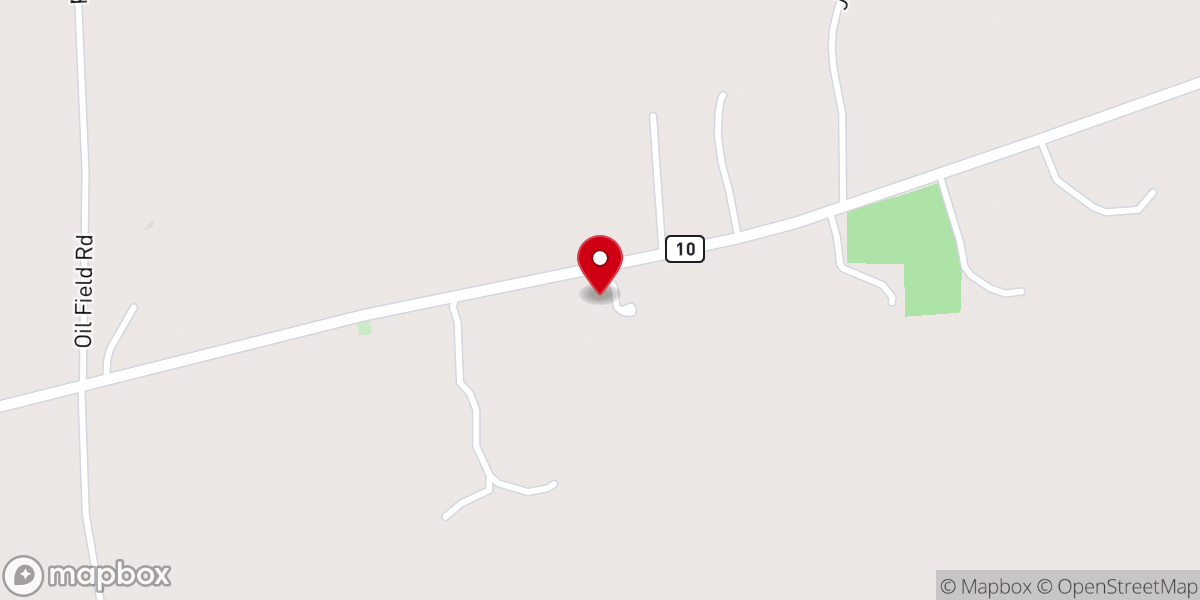 Map showing location of Good Hope Church