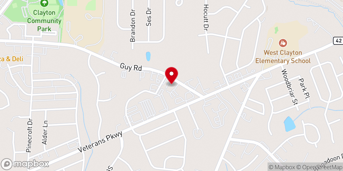 Map showing location of Praise Temple Apostolic Faith Church, Inc.