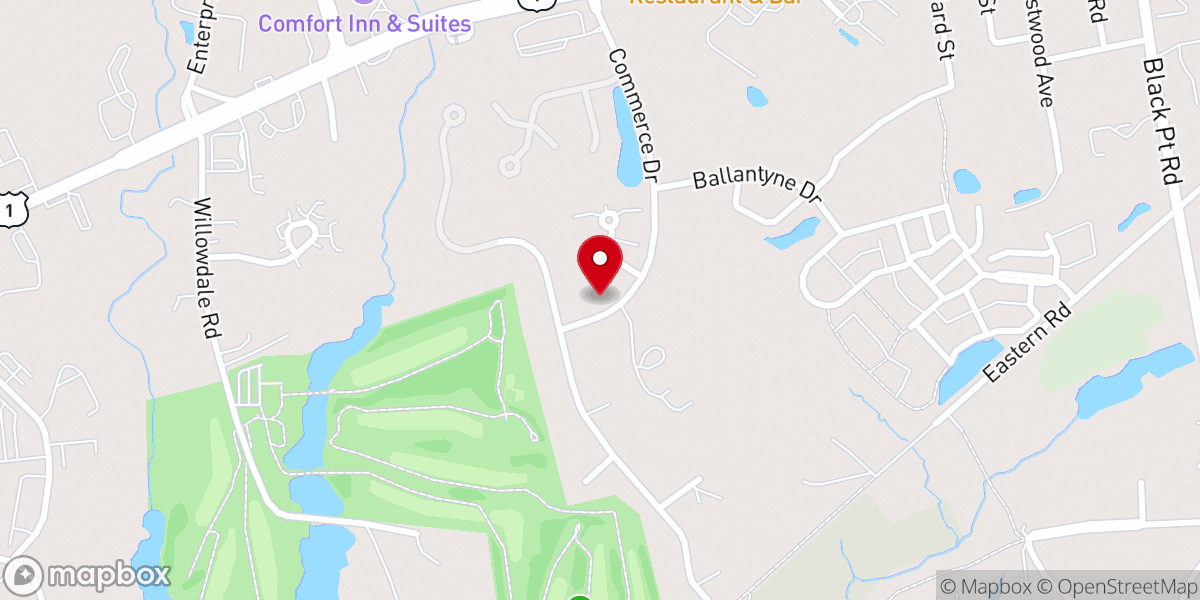 Map showing location of Word of Faith Family Church Inc