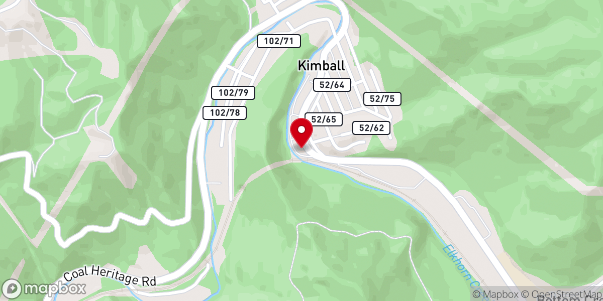 Map showing location of Miracle Mount Carmel Holiness Church of God