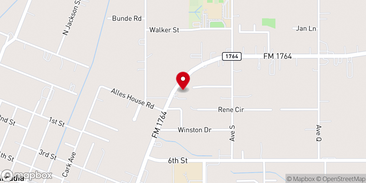 Map showing location of Family Worship Center