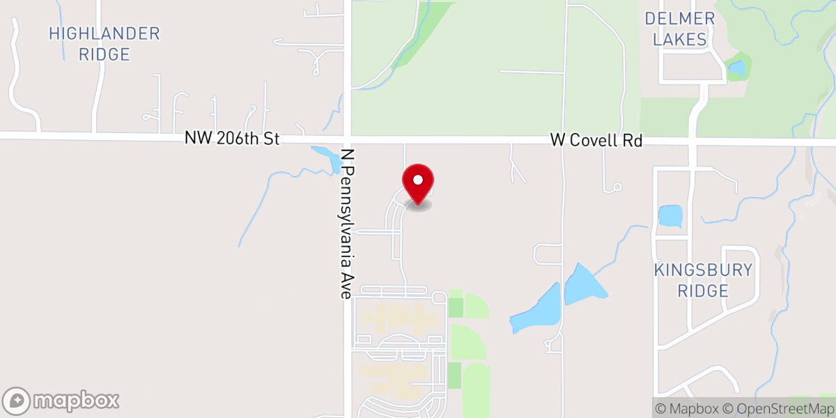 Map showing location of Acts 2 United Methodist Church