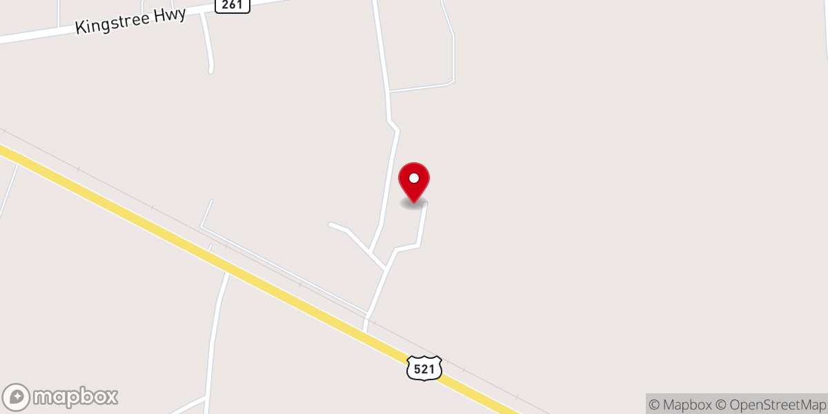 Map showing location of Saint Matthews Church