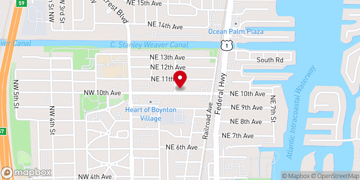 Map showing location of Greater St. Paul AME Church