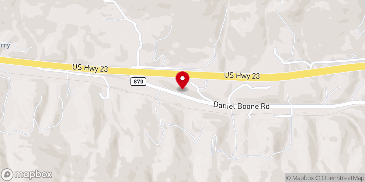 Map showing location of Ida Church