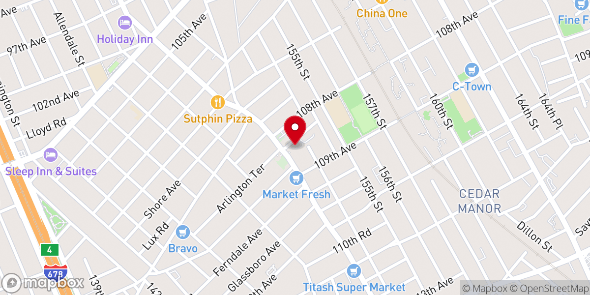 Map showing location of Saint Josephs Catholic Church