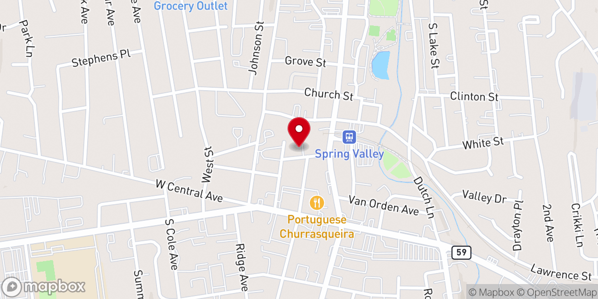 Map showing location of Evangelical Christian Alliance Church