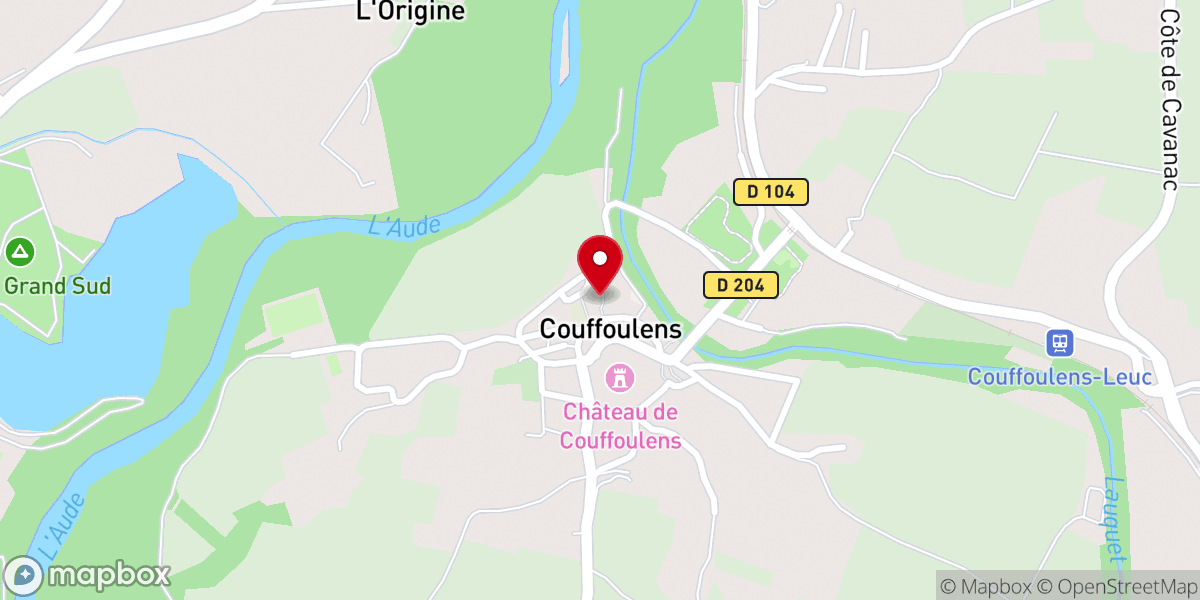 Map showing location of Eglise Saint-Clément