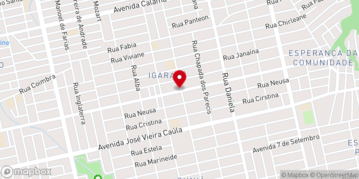 Map showing location of Assembleia De Deus (Congregação Ipanema 4-Setor16)