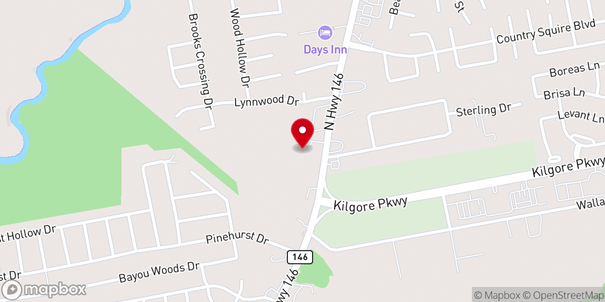 Map showing location of Living Hope Church