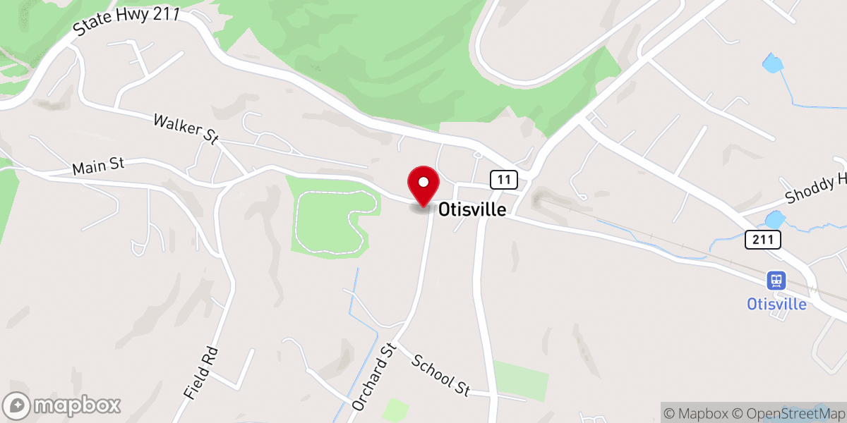 Map showing location of Mount Hope Presbyterian Church - Food Distribution Center