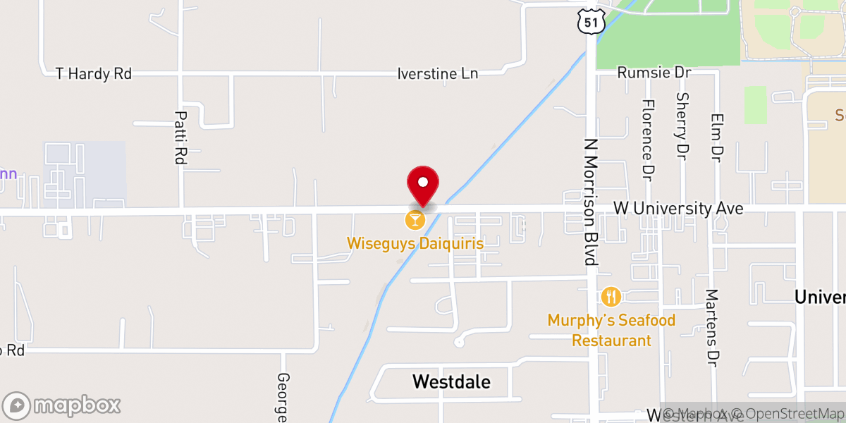 Map showing location of MT Vernon Baptist Church of Hammond Louisiana