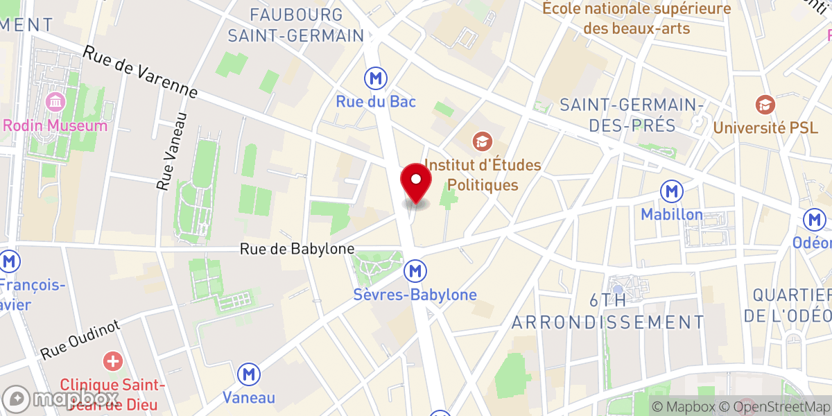 Map showing location of Abbaye aux Bois