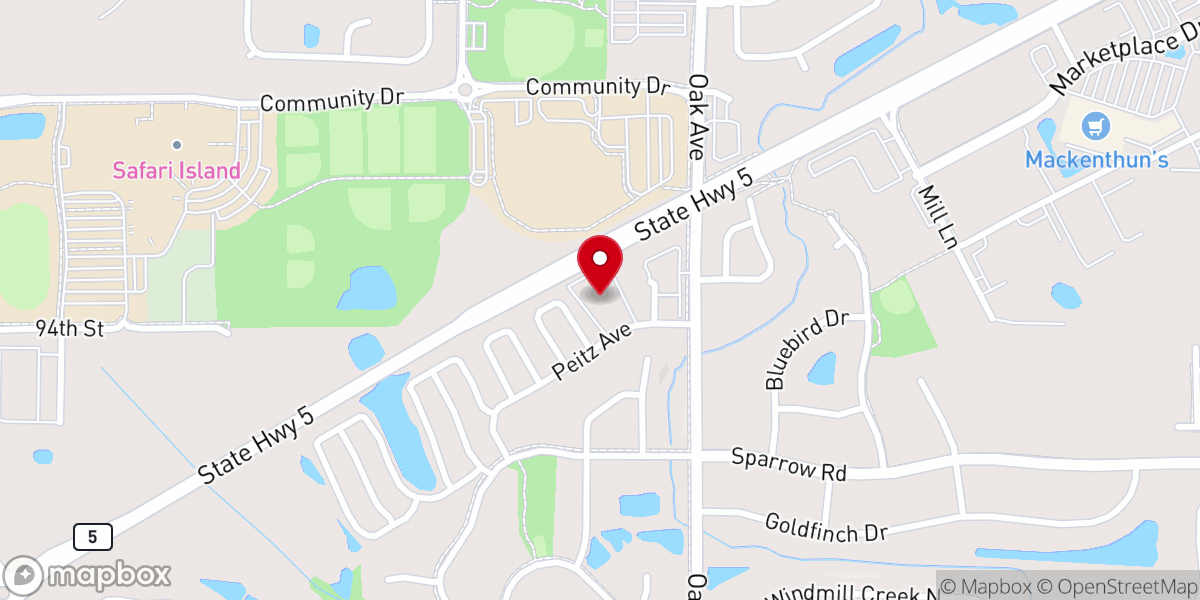 Map showing location of The Church of Jesus Christ of Latter-day Saints