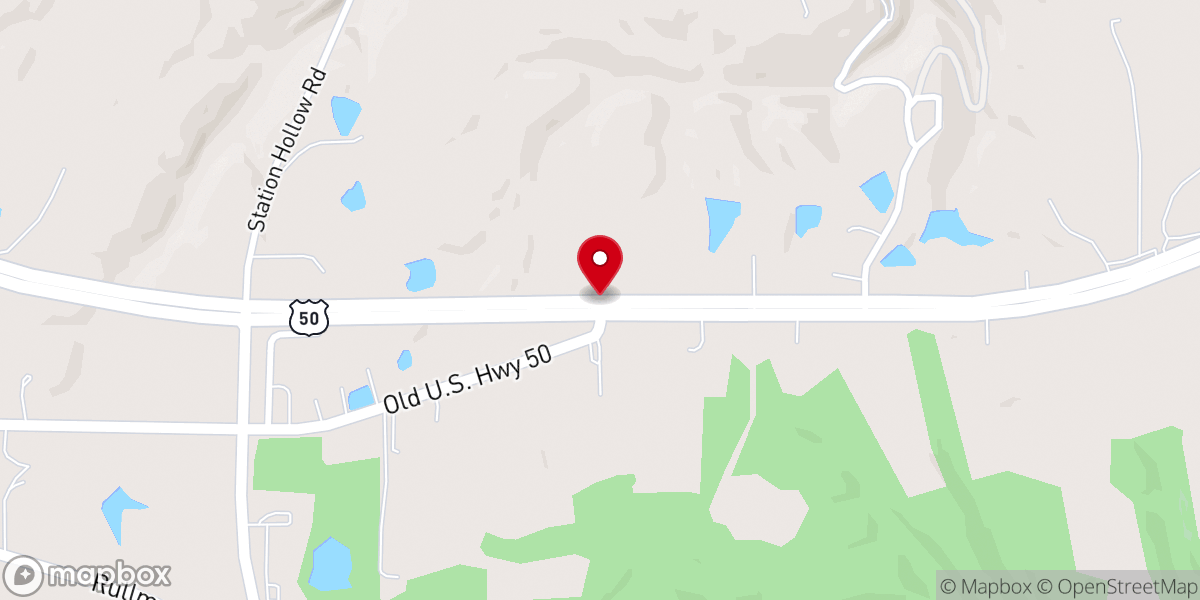 Map showing location of Lighthouse Baptist Church