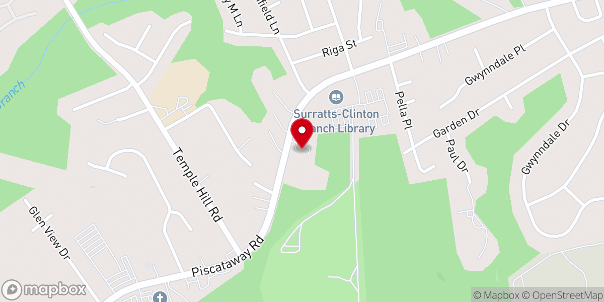 Map showing location of Greater Refuge Ministries Inc