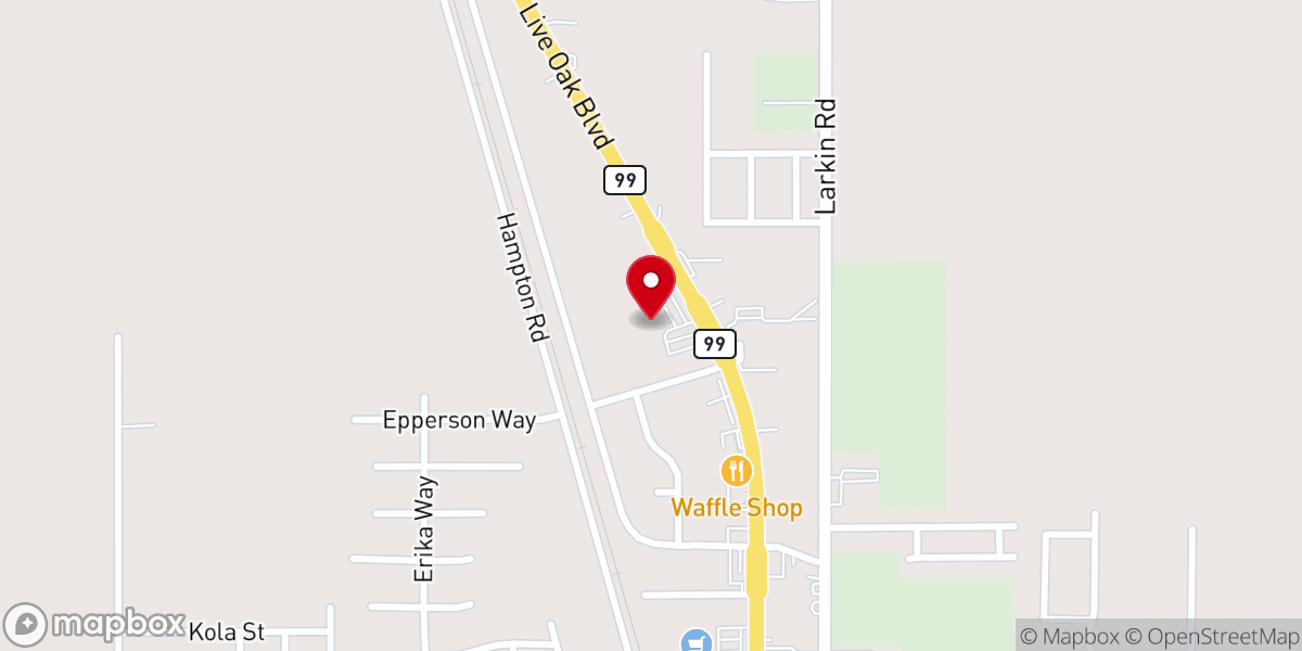 Map showing location of The Father's House Church