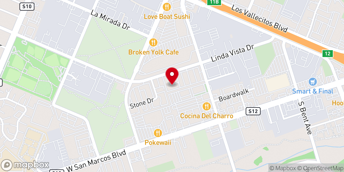 Map showing location of The Father's House
