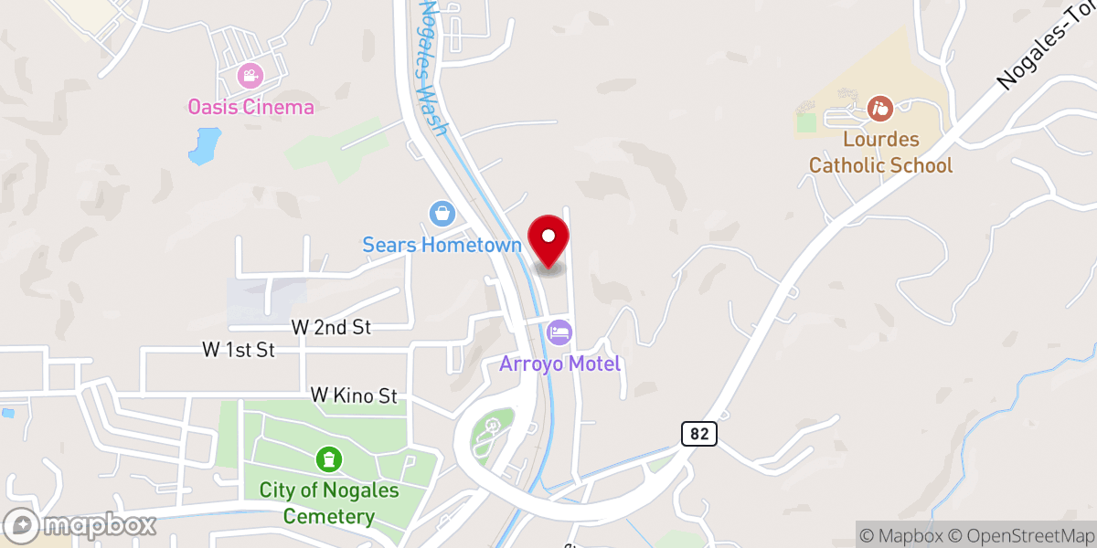 Map showing location of Iglesia Cristiana La Senda Antigua
