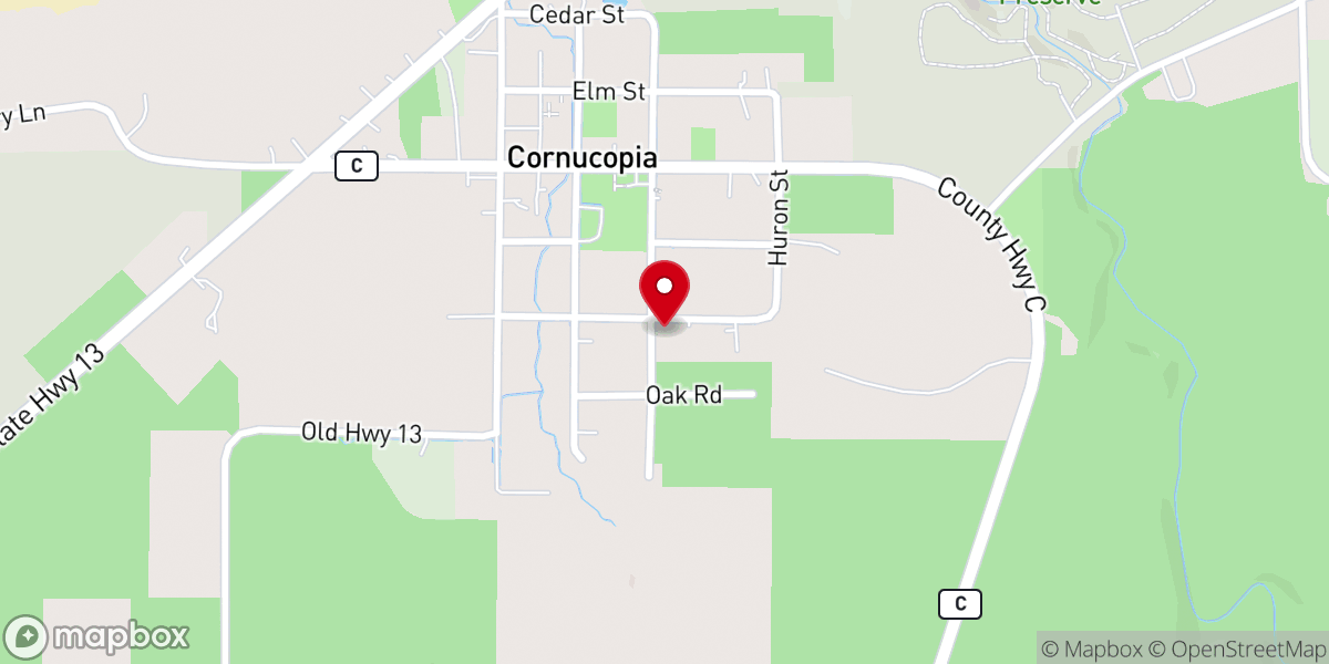 Map showing location of Saint Mary Orthodox Church