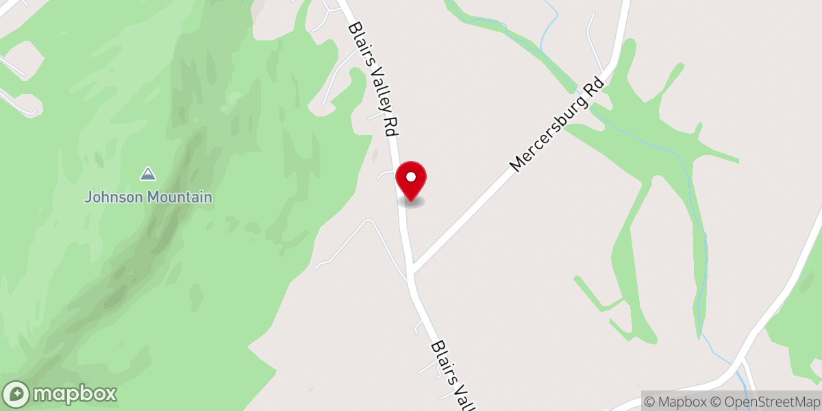 Map showing location of Courter Douglas