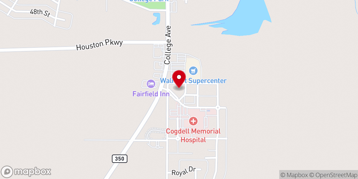 Map showing location of Trinity Methodist Church