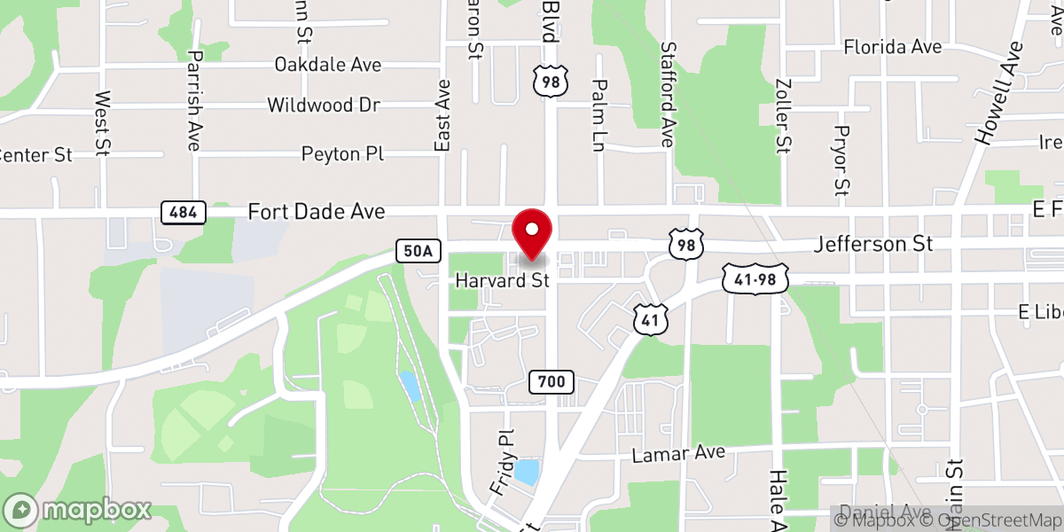 Map showing location of New Journey Church