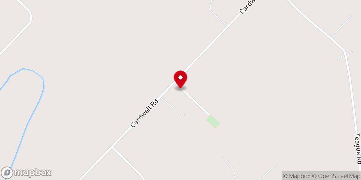 Map showing location of Bethlehem Church