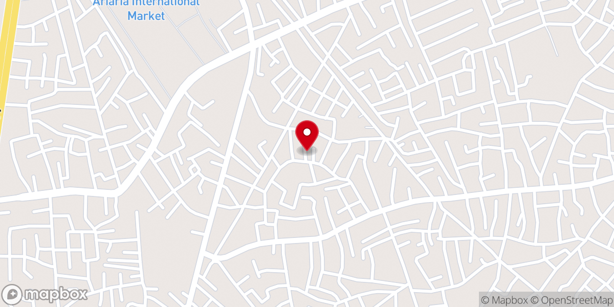 Map showing location of Holy Ghost Anglican Church