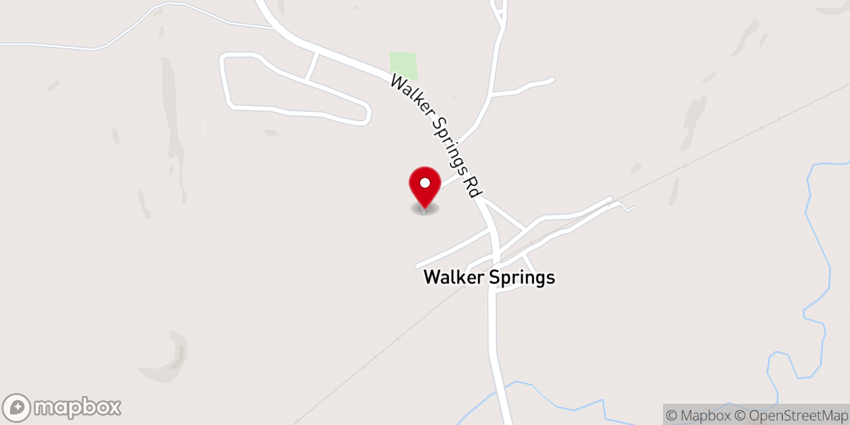 Map showing location of Hopewell Methodist Church