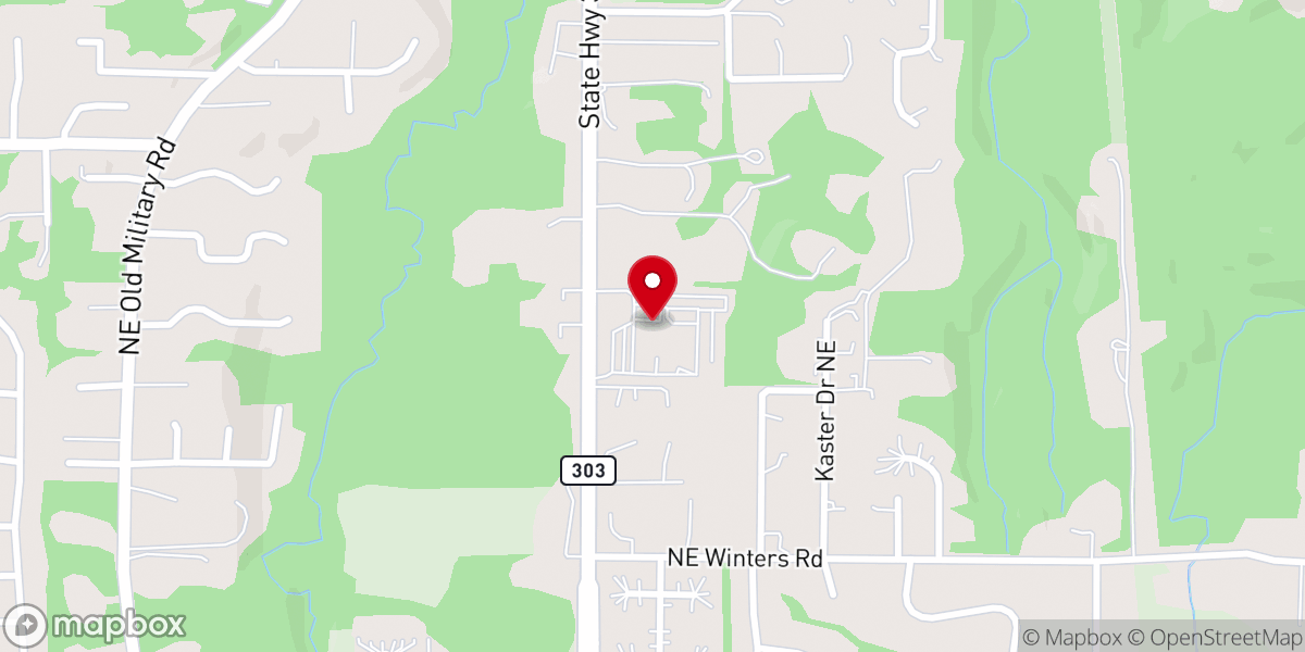 Map showing location of GracePoint Church