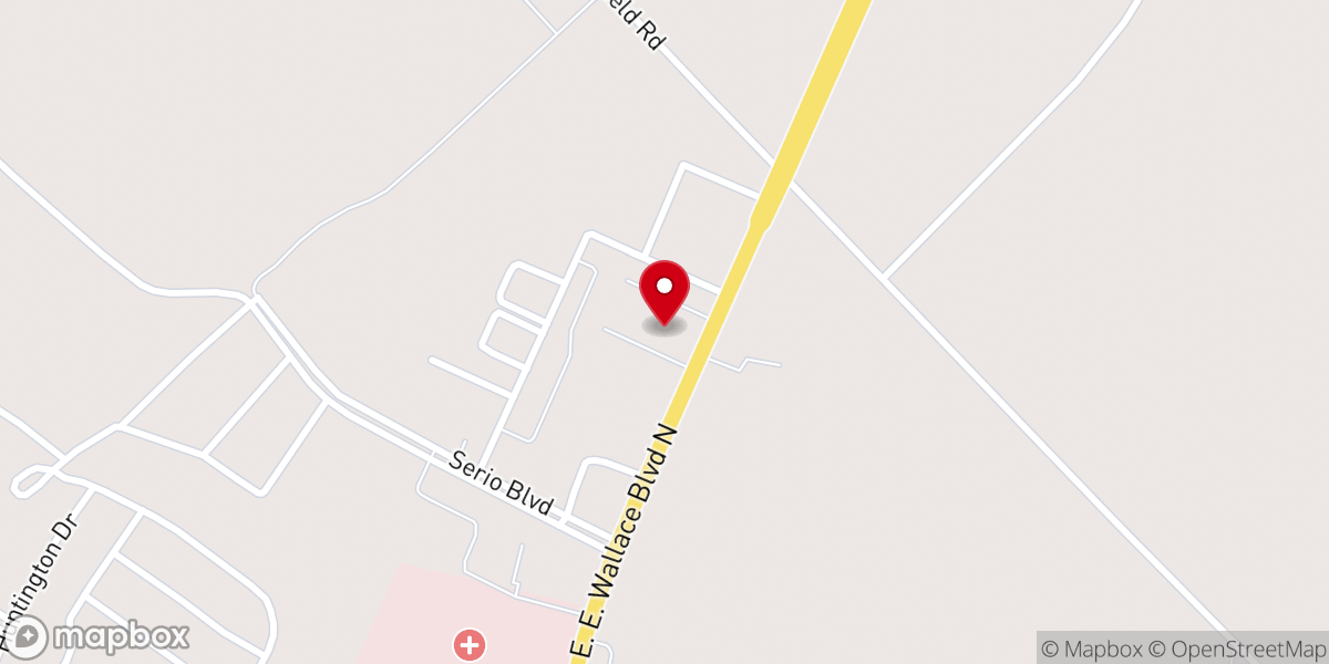 Map showing location of Central Louisiana Technical Community College - Ferriday Campus