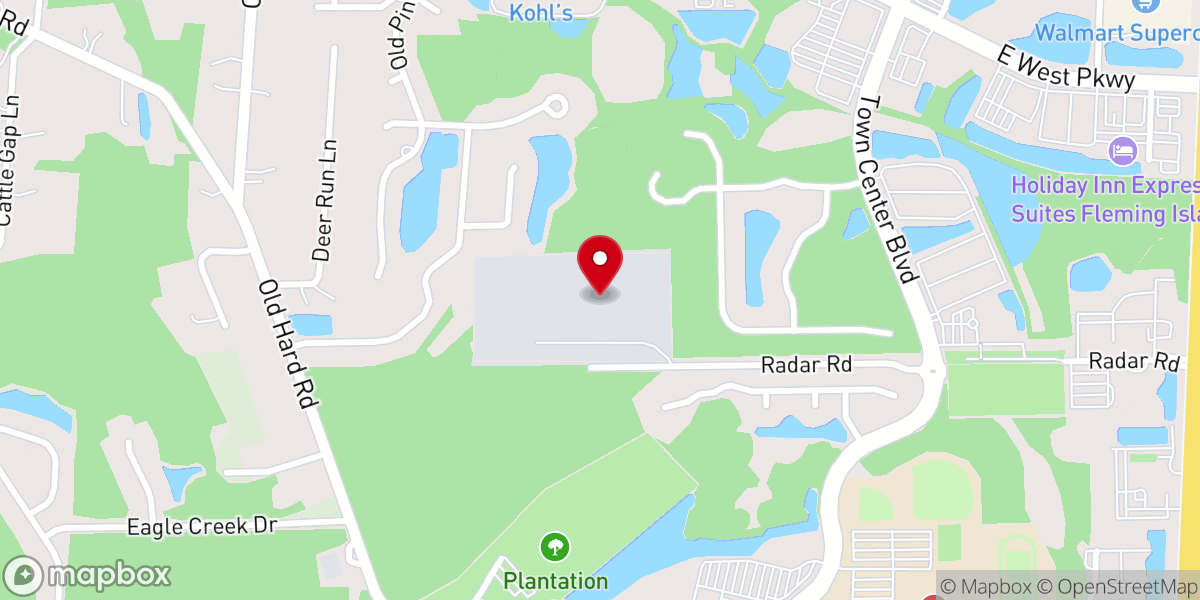 Map showing location of Armor of God Outdoor Ministries