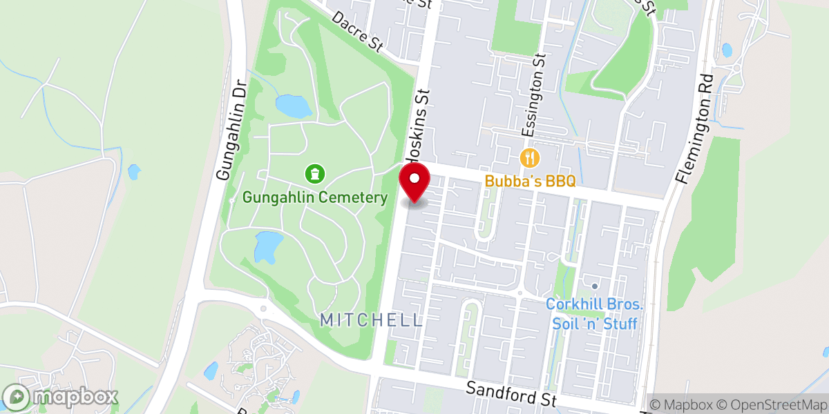 Map showing location of Seven Streams International Church