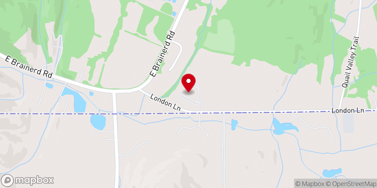 Map showing location of Silverdale Baptist Church - Apison Campus