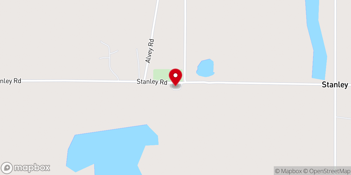 Map showing location of Barnett Chapel