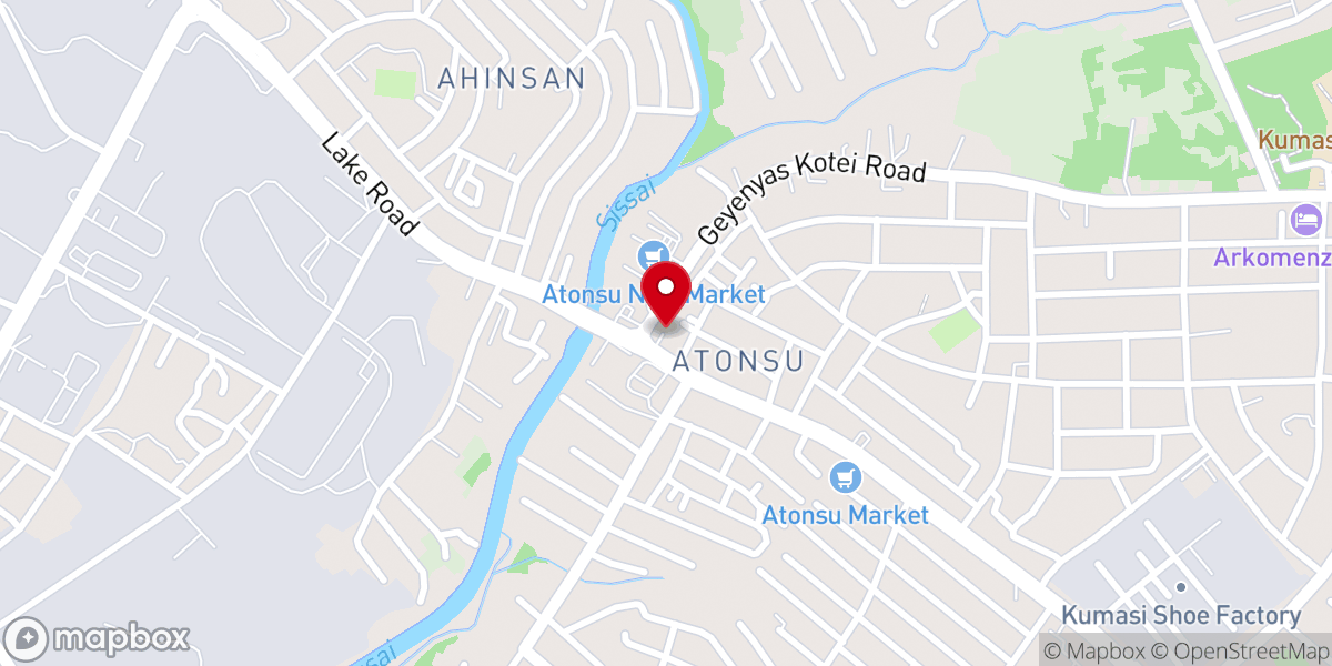 Map showing location of St Martin De Porres Catholic Church