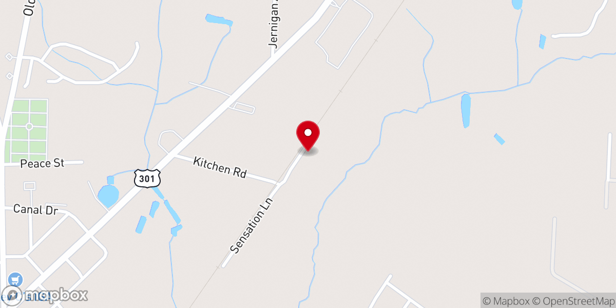 Map showing location of New Birth Pillar of Truth Church