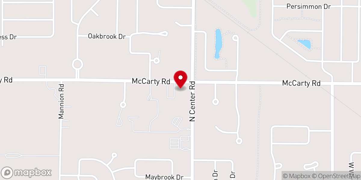 Map showing location of Bethany Lutheran Church & Preschool
