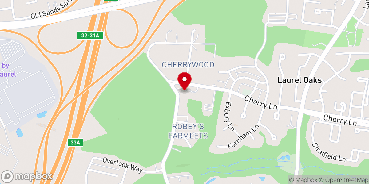 Map showing location of Grace Baptist Church