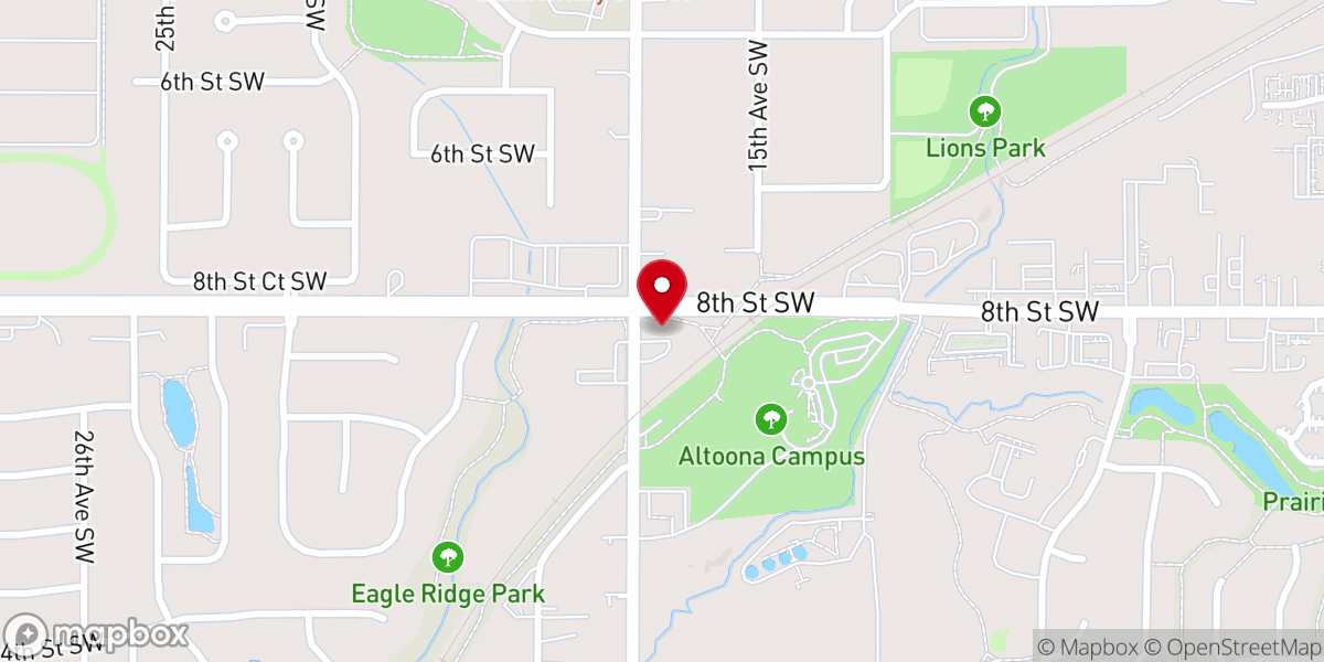 Map showing location of High Pointe Church