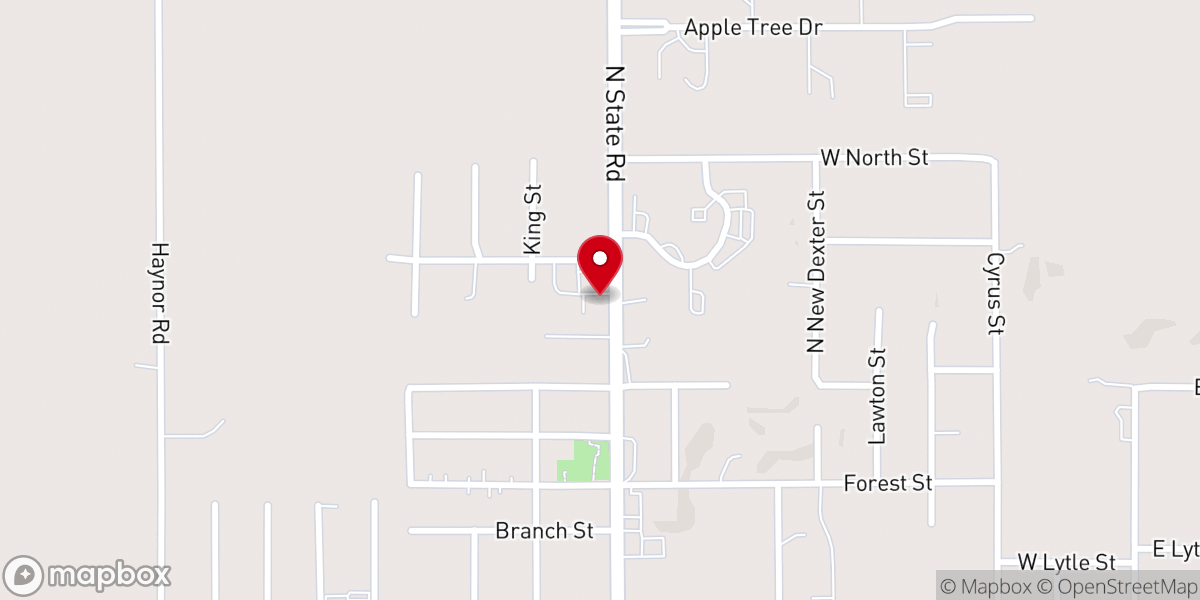 Map showing location of SDA Community Service Center