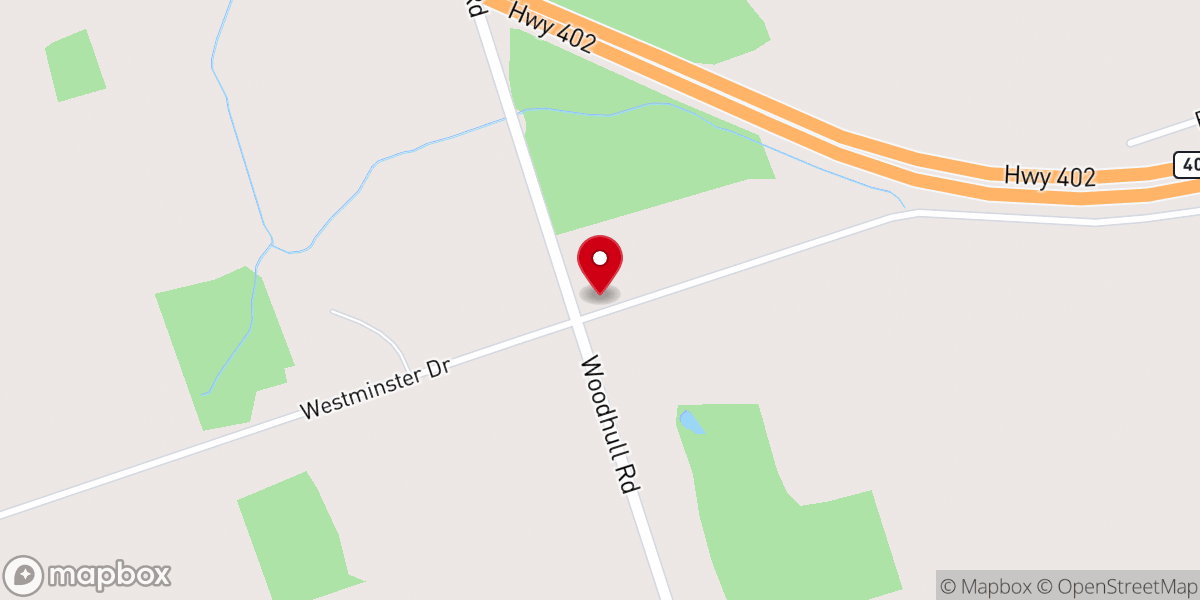 Map showing location of Harvesters Baptist Church