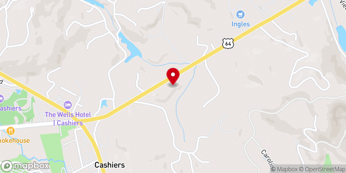 Map showing location of Christ Anglican Church