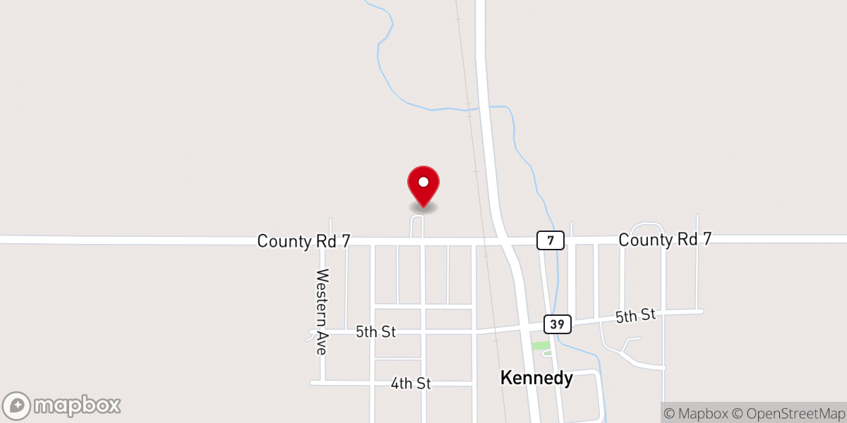 Map showing location of Maria Lutheran Church