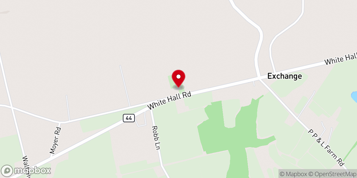 Map showing location of Saint James Church