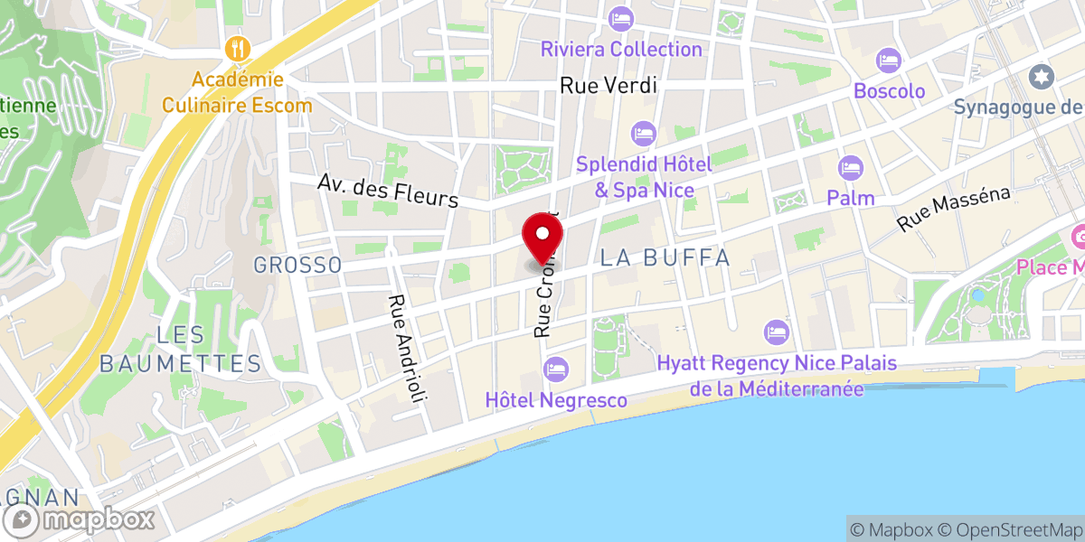 Map showing location of Résidence Le Saint Pierre