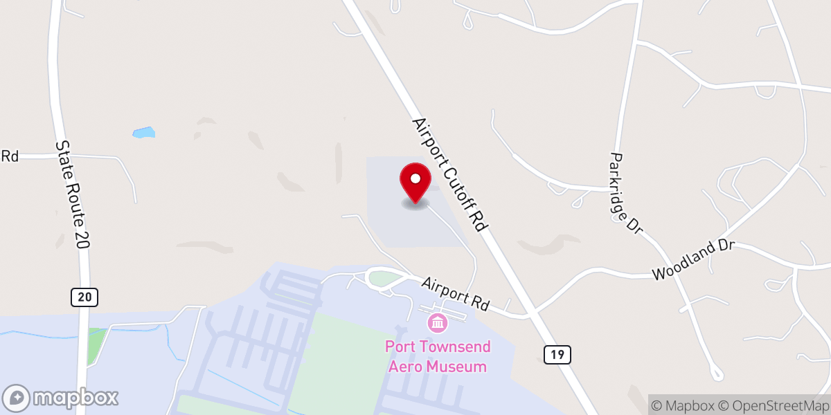 Map showing location of Lighthouse Baptist Church