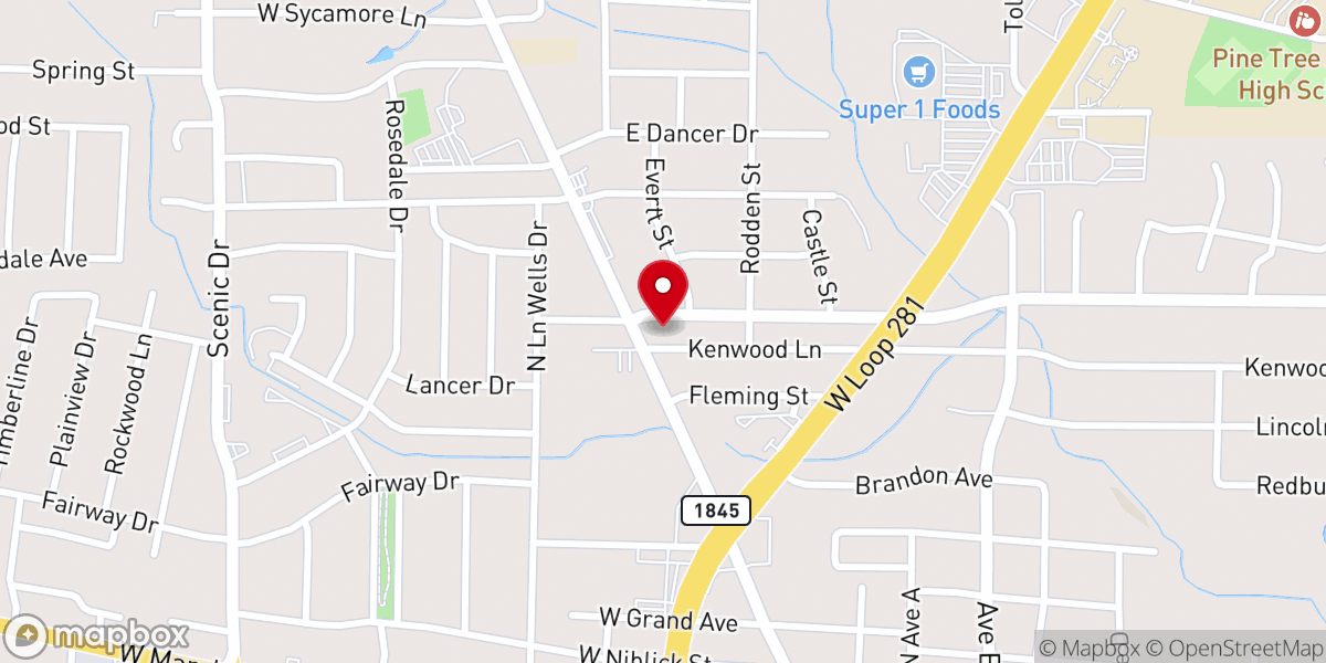 Map showing location of Centro Nueva Vida Iglesia Apostolica