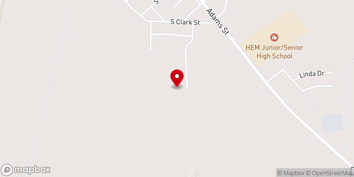 Map showing location of St Joseph Catholic Church
